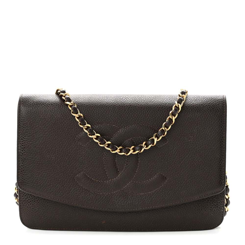 Chanel Caviar Timeless Cc Wallet On #295359C14B